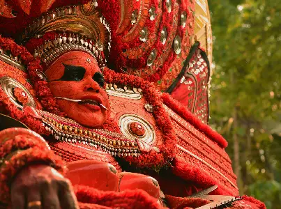Theyyam Costumes & Colors: Behind the Divine Makeup