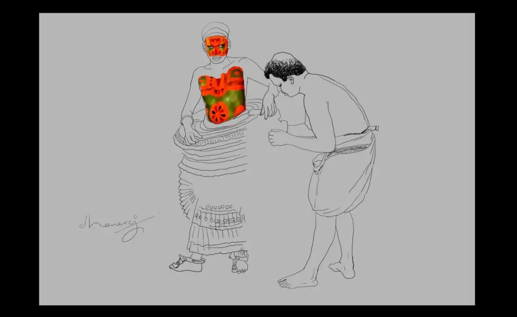 Adukunnath Bhagavathi Theyyam