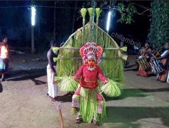 Bappooran Theyyam / Bappooranmar Theyyam / Bapooriyan Theyyam / Bappiriyan Theyyam / Arya Bappiriyan Theyyam